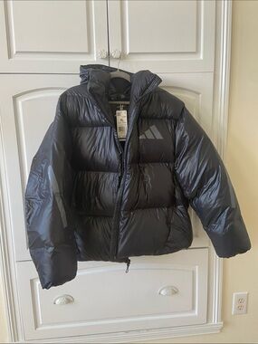 Adidas Mens ZNE Puffer Jacket Black XL NWT